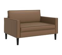 vidaXL Fauteuil XXL Cappuccino Simili Cuir