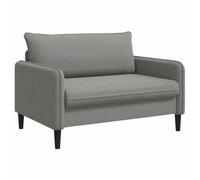 vidaXL Fauteuil XXL Gris foncé Velours