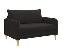 vidaXL Fauteuil XXL Noir Bouclé