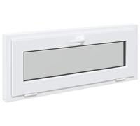 vidaXL Fenêtre pour cave RISOR, 100 x 40 cm, PVC et verre