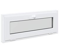 vidaXL Fenêtre pour cave RISOR, 100 x 40 cm, PVC et verre