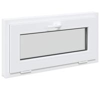 vidaXL Fenêtre pour cave RISOR, 80 x 40 cm, PVC et verre