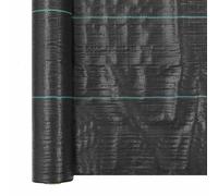 vidaXL Feuille de désherbage PP 1x50 m noir