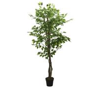 vidaXL Ficus artificiel - 630 feuilles - 120 cm
