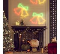 vidaXL Figurine de cloches de Noël avec 72 LED 50x56 cm 343290