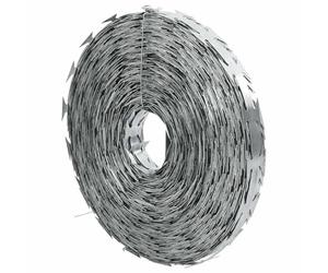vidaXL Fil Barbelé Concertina Acier Galvanisé Clôture de Jardin Barrière