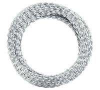 vidaXL Fil de fer NATO Acier galvanisé 300 m