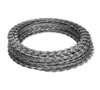 vidaXL Fil de fer barbelé Concertina 2 pièces Acier galvanisé 60 m