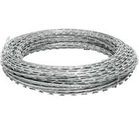 vidaXL Fil barbelé concertina NATO Acier galvanisé 300 m