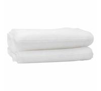 vidaXL Filet Anti-Insectes Blanc 2 x 50 m Polyéthylène