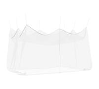 vidaXL Filet Anti-Moustiques de Jardin 156 Maille Blanc Polyester