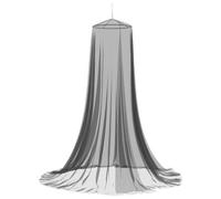 vidaXL Filet anti-moustiques pour lit 156 mailles Maille 156 Noir