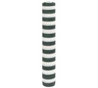 vidaXL Filet brise-vue 2x10 m - Vert et Blanc