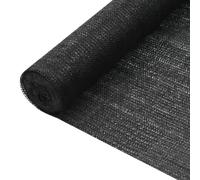 vidaXL Filet brise-vue - 2x10m Noir