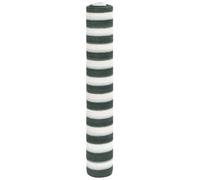 vidaXL Filet brise-vue - 2x25 m Vert et Blanc