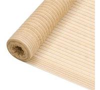 Vidaxl Filet Brise-Vue Beige 1,2x50 M Pehd 75 G/M² Beige