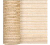 vidaXL Grillage de clôture beige 1,8x50 m HDPE 150 g/m
