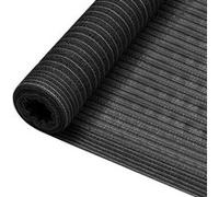 vidaXL Panneau de clôture Anthracite 2x25 m HDPE 195 g/m