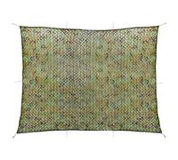 vidaXL Filet de camouflage 2x4 m Vert