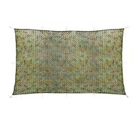 vidaXL Filet de camouflage 2x7 m - Vert