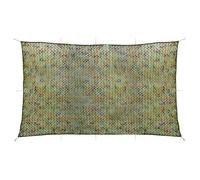 vidaXL Filet de camouflage avec sac de rangement 2x6 m Vert