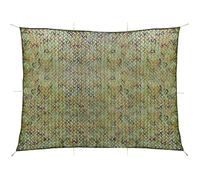 vidaXL Filet de camouflage 3 x 4 m avec sac de rangement Vert Jungle