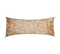 vidaXL Filet de camouflage avec sac de rangement 416x402 cm sable, abri de camping, filet de camping, couverture de chasse et de tir