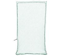 vidaXL Filet pour remorque avec Corde élastique Vert 2,7x1,5 m PP, Filet de Chargement, Filet de Chargement pour remorque, Couverture de remorque en Maille