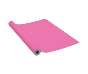Vidaxl Film Autoadhã©Sif Pour Meubles Rose Brillant 500x90 Cm Pvc