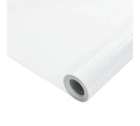 vidaXL Film de fenêtre Statique Blanc dépoli 90 x 2000 cm PVC