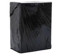 vidaXL Film étirable 2 pcs noir 20 µm 50 cm x 150 m
