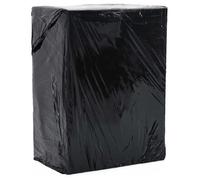 vidaXL Film étirable 6 pcs noir 17 µm 50 cm x 300 m