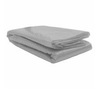 vidaXL Film solaire de piscine flottant PE 450x220 cm Gris