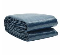 vidaXL Film Solaire Piscine Flottant Ø549 cm - Bleu et Noir