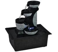 vidaXL Fontaine Cascade Intérieure LED