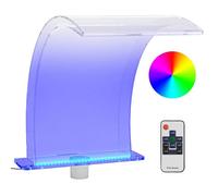 VIDAXL Fontaine de piscine avec LED RVB Acrylique 50 cm BONNE2686