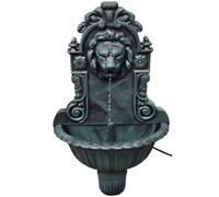 vidaXL Fontaine Murale Design de tête de Lion