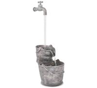 Vidaxl Fontaine Avec Robinet Et Seaux Polyrésine