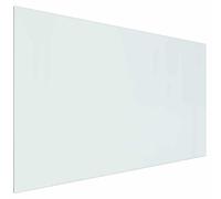 vidaXL Foyer d'extérieur avec plateau en verre transparent 100 x 60 cm
