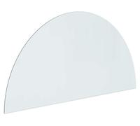 vidaXL Foyer d'extérieur avec plateau en verre transparent 1200 x 600 mm