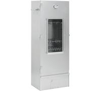 vidaXL Fumoir avec copeaux de bois 44,5x29x110 cm Acier galvanisé