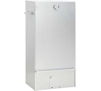 vidaXL Fumoir avec copeaux de bois 44,5x29x83 cm Acier galvanisé