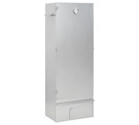 vidaXL Fumoir avec table Acier galvanisé