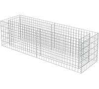 vidaXL Gabion haut-plateau Acier galvanisé 180×50×50 cm