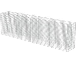 vidaXL Gabion haut-plateau Acier galvanisé 360×50×100 cm