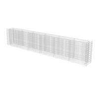 vidaXL Gabion haut-plateau Acier galvanisé 540×50×100 cm