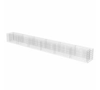 vidaXL Gabion haut-plateau Acier galvanisé 540×50×50 cm