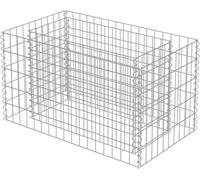 vidaXL Gabion haut-plateau Acier galvanisé 90×50×50 cm