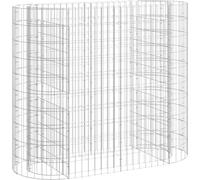vidaXL Gabion haut-plateau Fer galvanisé 120x50x100 cm