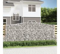 vidaXL Gabions arqué